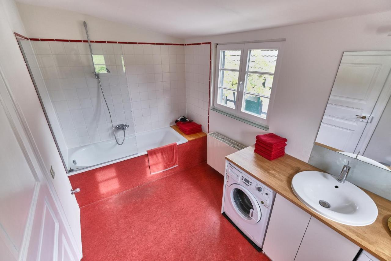 Ferienwohnung Im Fachwerkhof 'Haus In Bewegung' Seelscheid Екстер'єр фото