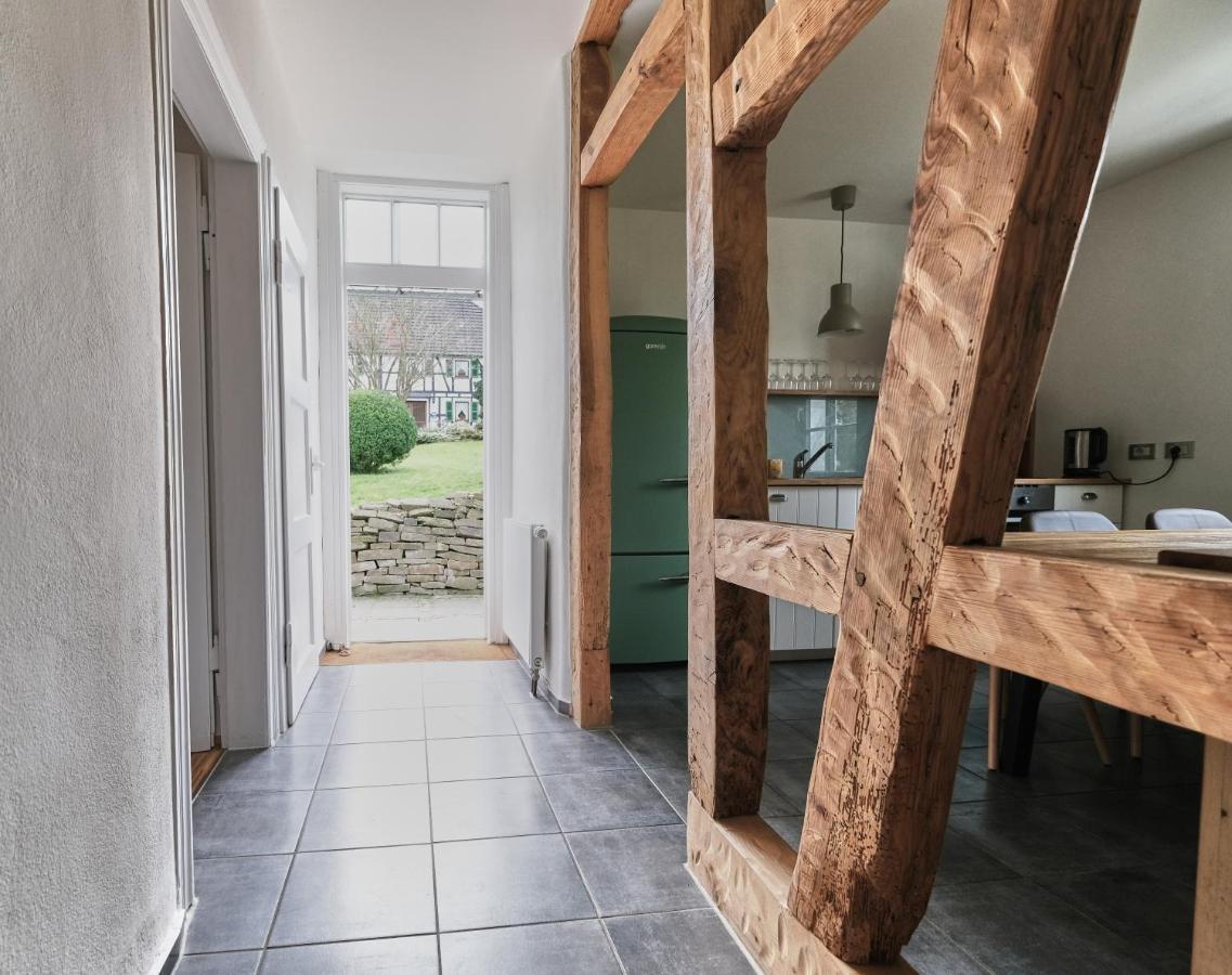 Ferienwohnung Im Fachwerkhof 'Haus In Bewegung' Seelscheid Екстер'єр фото