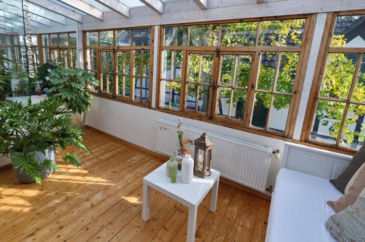 Ferienwohnung Im Fachwerkhof 'Haus In Bewegung' Seelscheid Екстер'єр фото